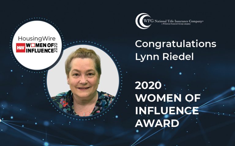 WFG's Lynn Riedel Honored as a 2020 HW Women of Influence - WFG ...