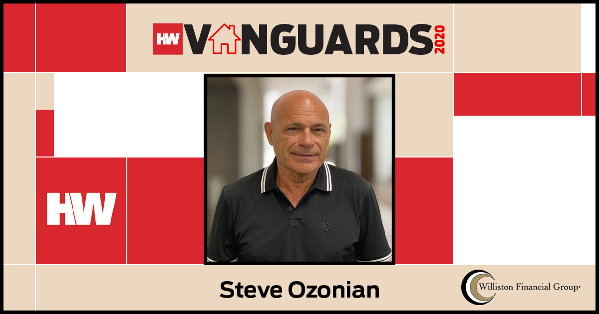 WFG CEO Steve Ozonian Wins 2020 HW Vanguard Award - WFG National Title