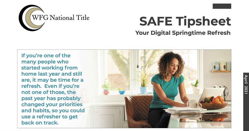 Wfg Safe Tipsheet April2021 Springrefresh Final Fb