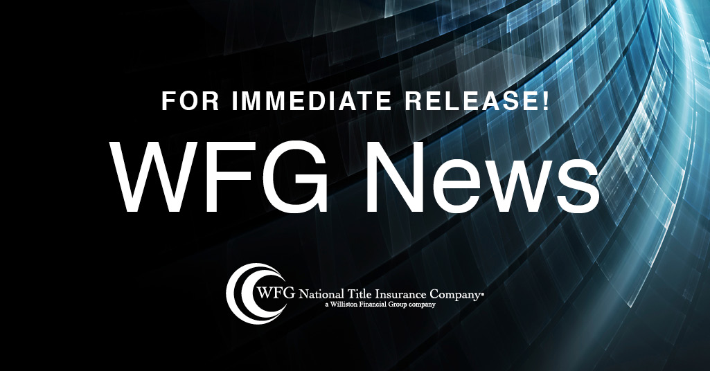 featured article WFG LAUNCHES NATIONAL BUILDER SERVICES DIVISION, APPOINTING INDUSTRY VETERAN SHAUN GONZALES AS PRESIDENT