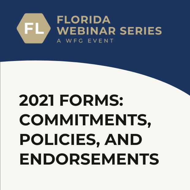 2021 Forms: Commitments, Policies, and Endorsements