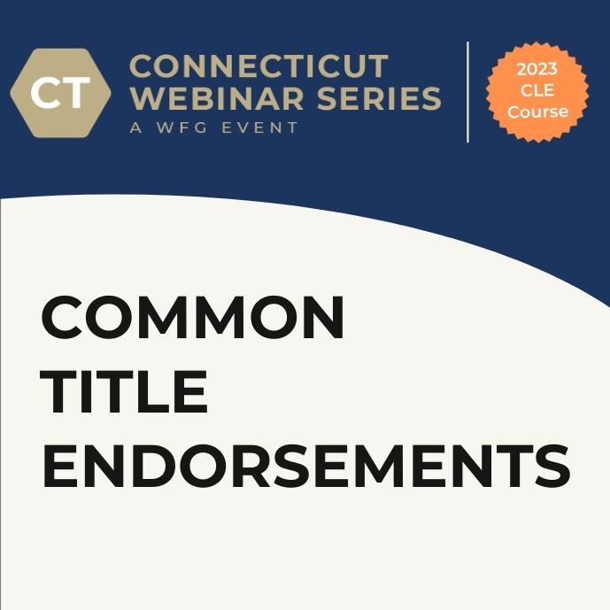 Common Title Endorsements