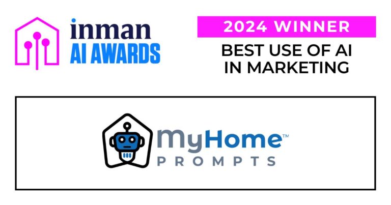 MyHome® Prompts Wins Inaugural Inman Award for Best Use of AI in Marketing