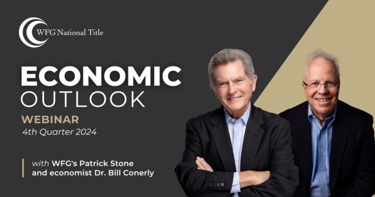 WILLISTON FINANCIAL GROUP CHAIRMAN AND FOUNDER PATRICK F. STONE AND ECONOMIST BILL CONERLY, Ph.D. TO HOST WFG’S 4TH QUARTER ECONOMIC OUTLOOK WEBINAR ON DECEMBER 3RD