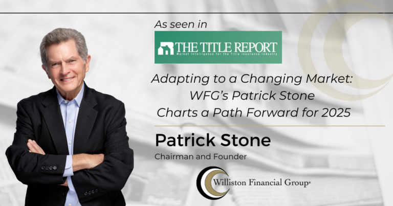 Adapting to a Changing Market: WFG’s Patrick Stone Charts a Path Forward for 2025