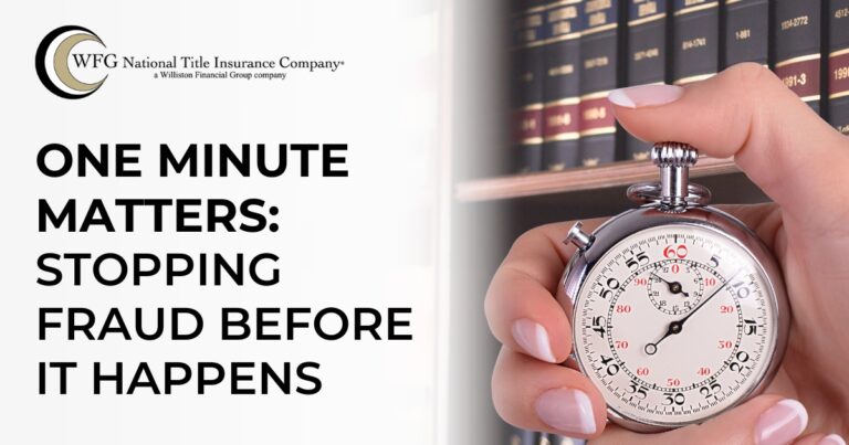 One Minute Matters | Stopping Fraud Before It Happens