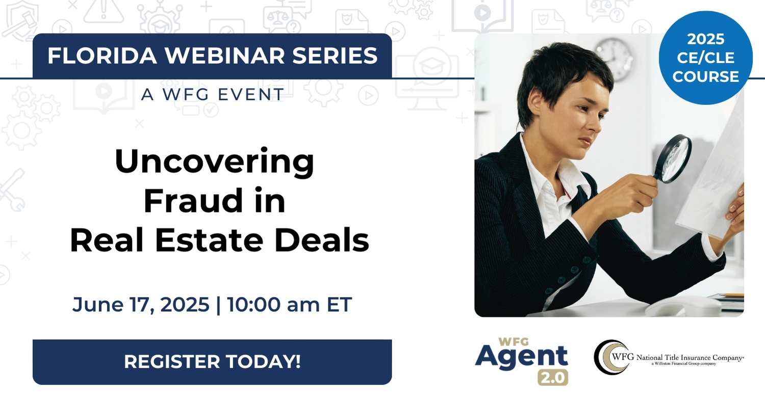 Fl Ce Cle Uncovering Fraud In Real Estate Deals Events Social