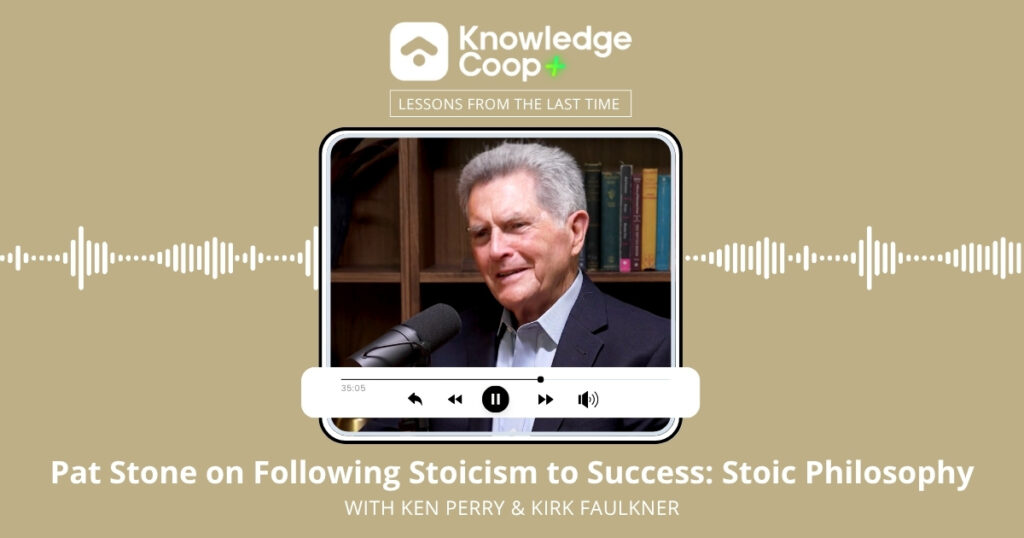 Pat Stone On Following Stoicism To Success Banner