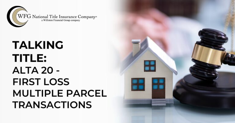 Talking Title with Kimberly Fields | ATLA 20 – First Loss Multiple Parcel Transactions