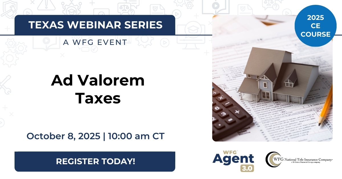 Tx Ce Ad Valorem Taxes Events Social