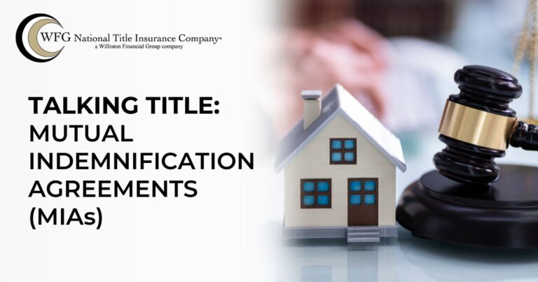 Talking Title with Kimberly Fields | Mutual Indemnification Agreements (MIAs)