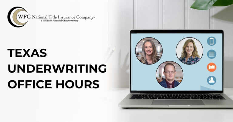 Texas Underwriting Office Hours: Probate and Intestacy 101