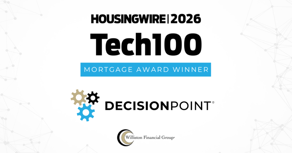 Housingwire Tech100 2026 Award Winner