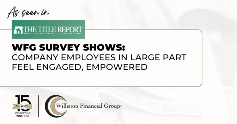 WFG survey shows company employees in large part feel engaged, empowered